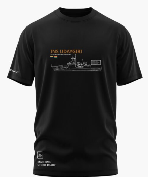 INS UDAYGIRI COTTON T-SHIRT