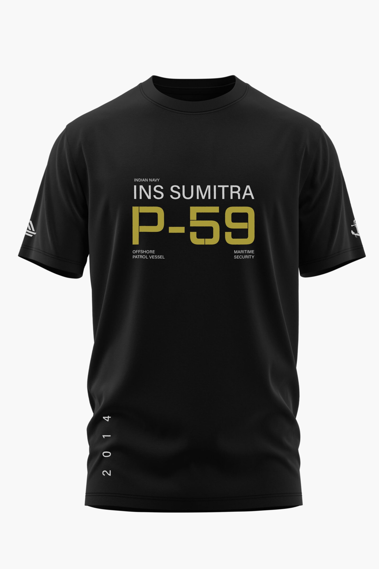 INS SUMITRA COTTON T-SHIRT