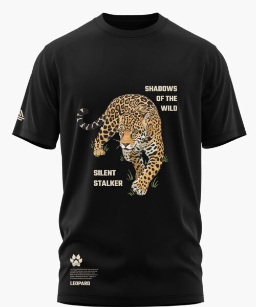 LEOPARD STEALTH COTTON T-SHIRT