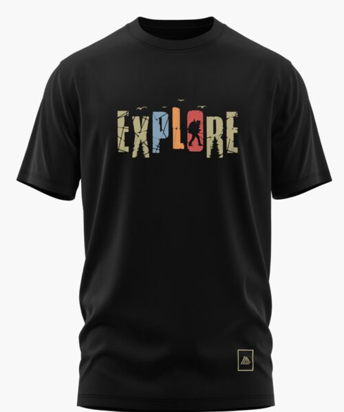EXPLORE ADVENTURE COTTON T-SHIRT