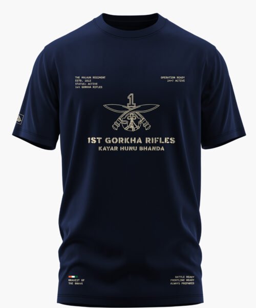 GORKHA VALOR COTTON T-SHIRT