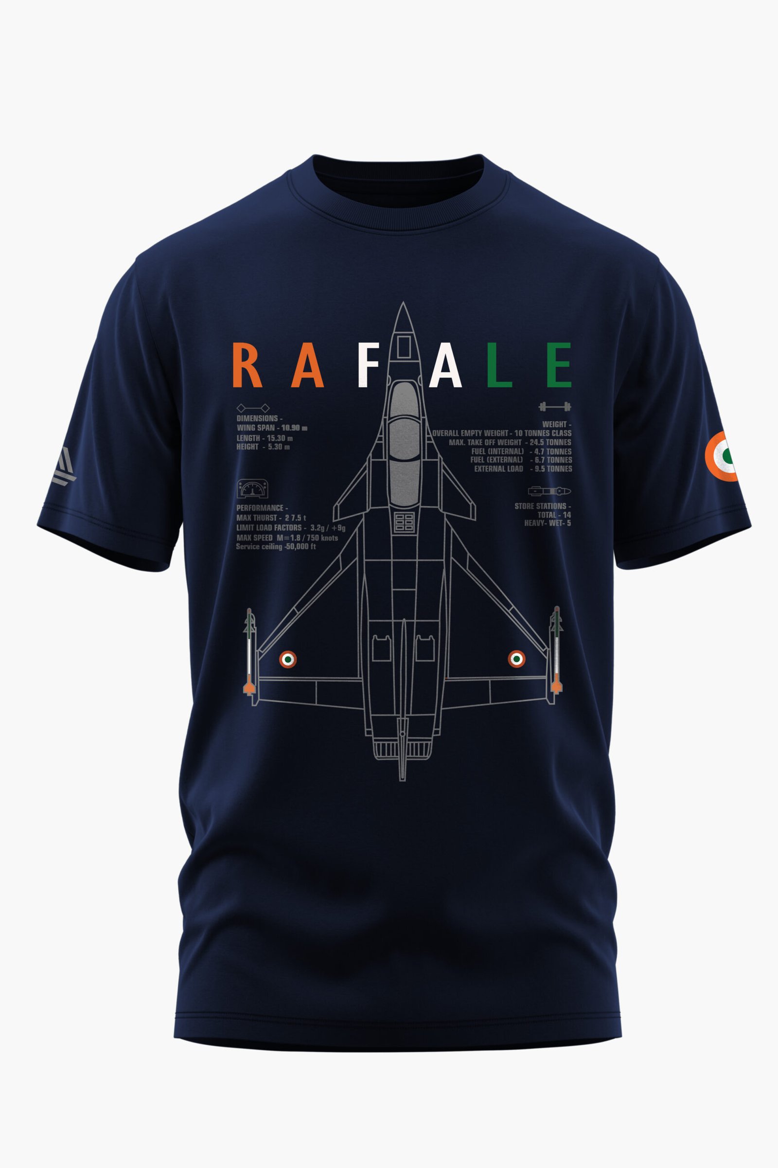 RAFALE ELITE COTTON T-SHIRT