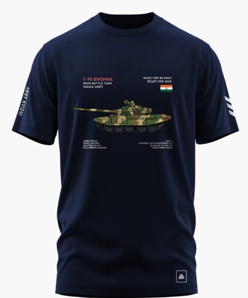 INDIAN ARMY T-90 COTTON T-SHIRT