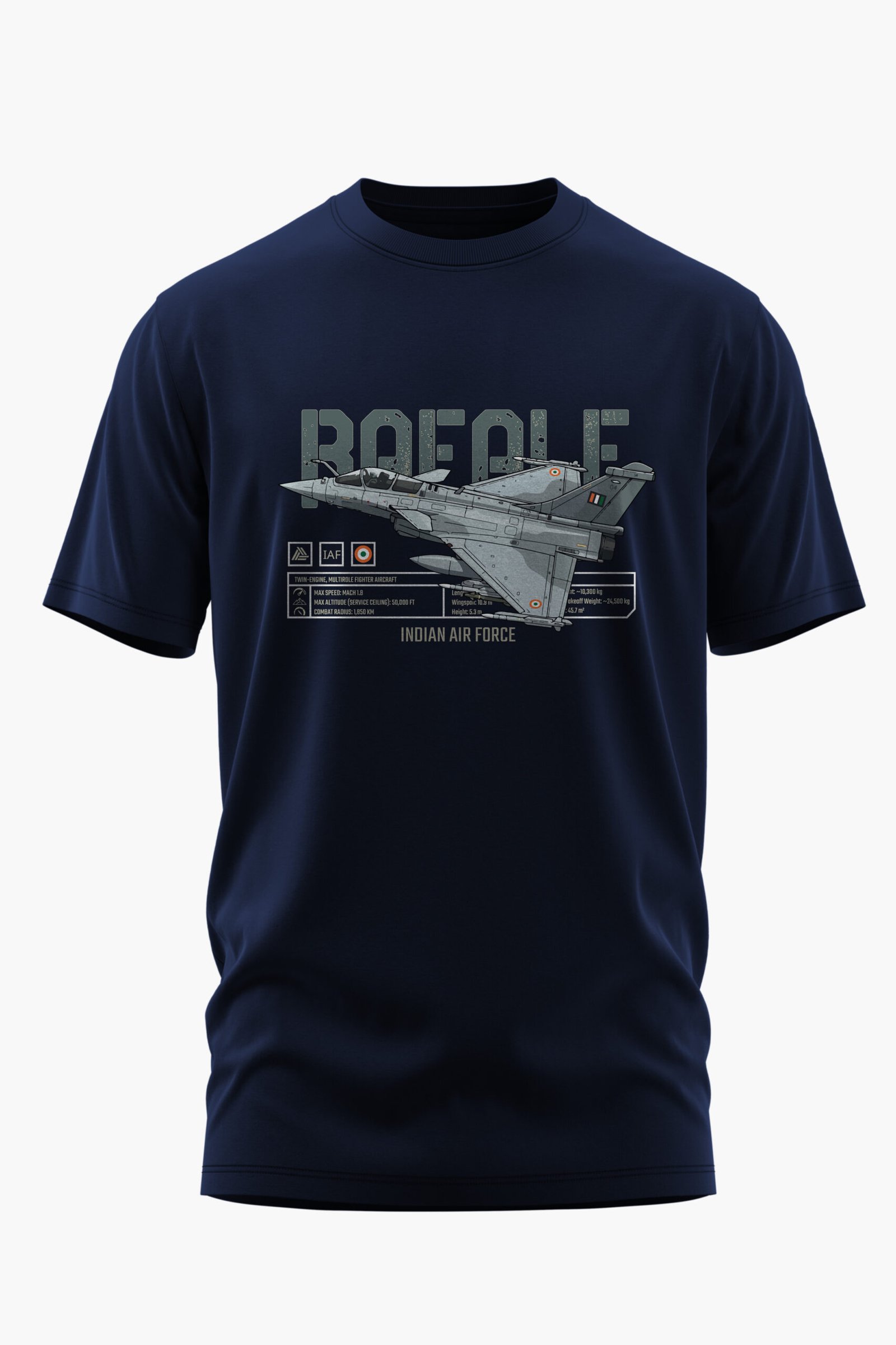 RAFALE FORCE COTTON T-SHIRT