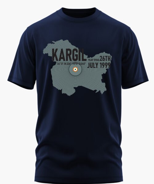 KARGIL VIJAY DIWAS TRIBUTE COTTON T-SHIRT