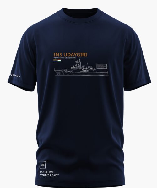 INS UDAYGIRI COTTON T-SHIRT