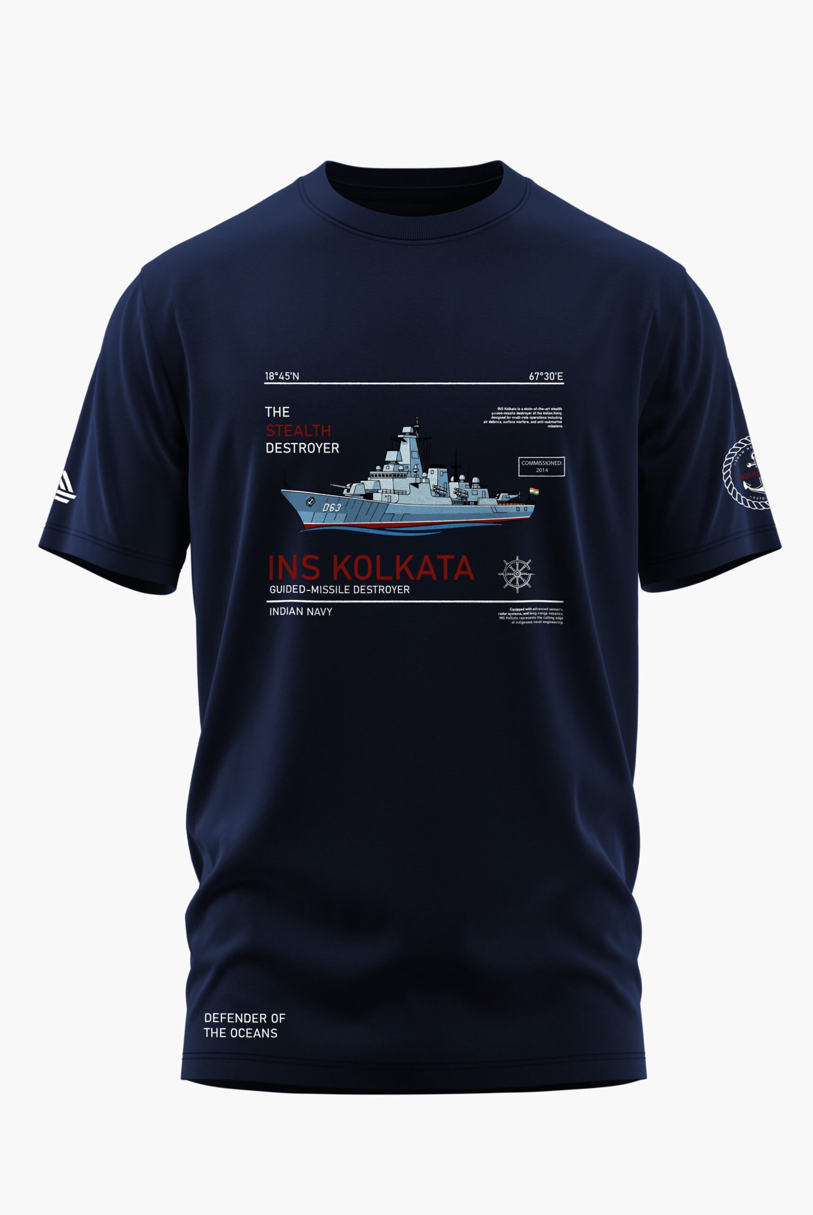 THE STEALTH DESTROYER COTTON T-SHIRT