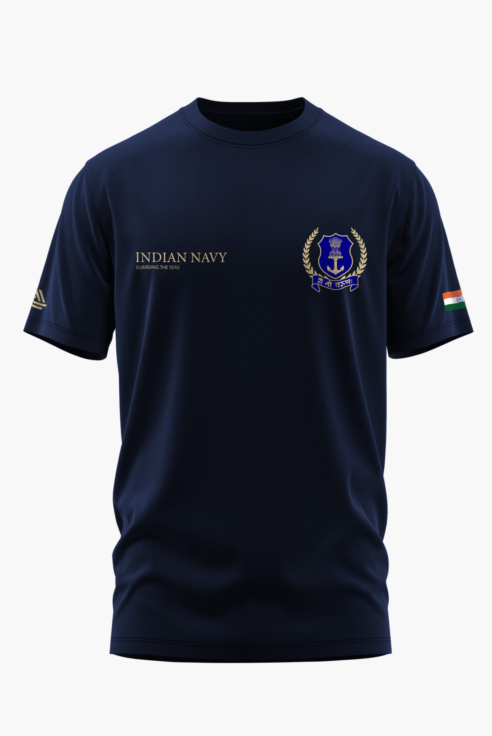 NAVAL ELITE CASUAL COTTON T-SHIRT