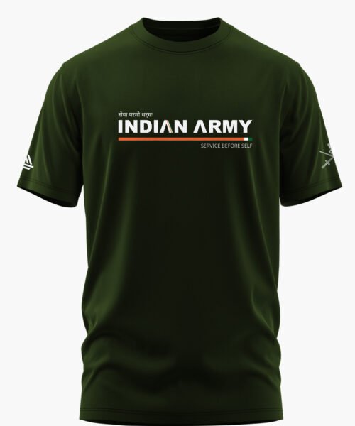 INDIAN ARMY HONOR COTTON T-SHIRT