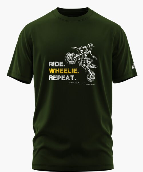 WHEELIE RIDER COTTON T-SHIRT