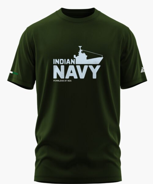 NAVAL WARRIOR  COTTON T-SHIRT