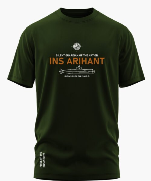 INS ARIHANT PRIDE COTTON T-SHIRT