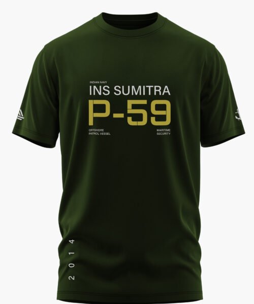 INS SUMITRA COTTON T-SHIRT