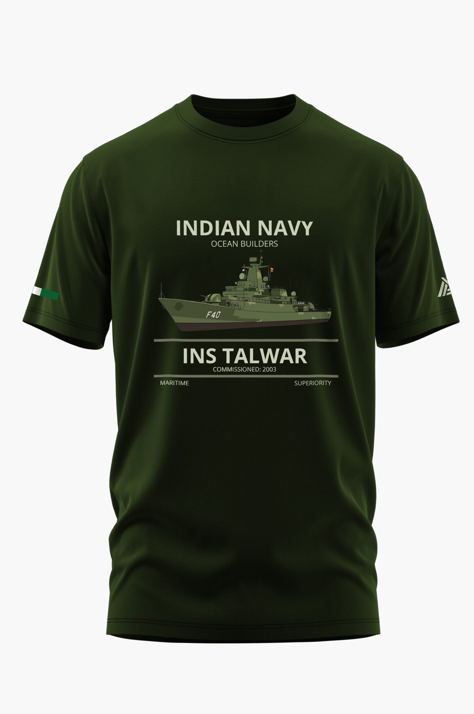 INS TALWAR COTTON T-SHIRT