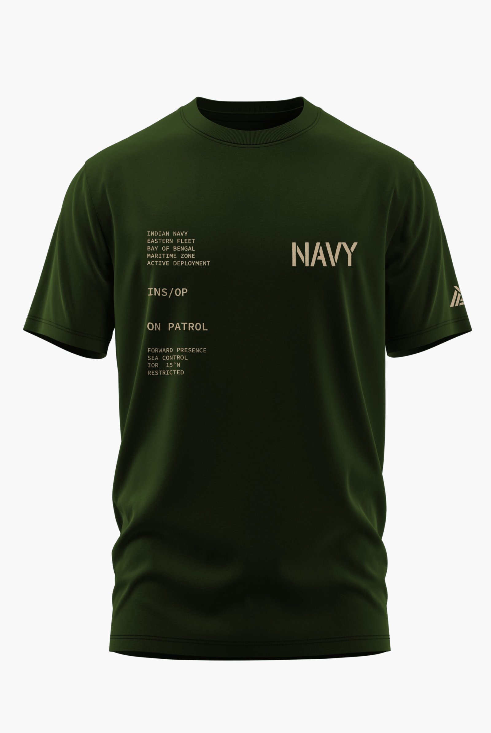 NAVY OPERATION COTTON T-SHIRT
