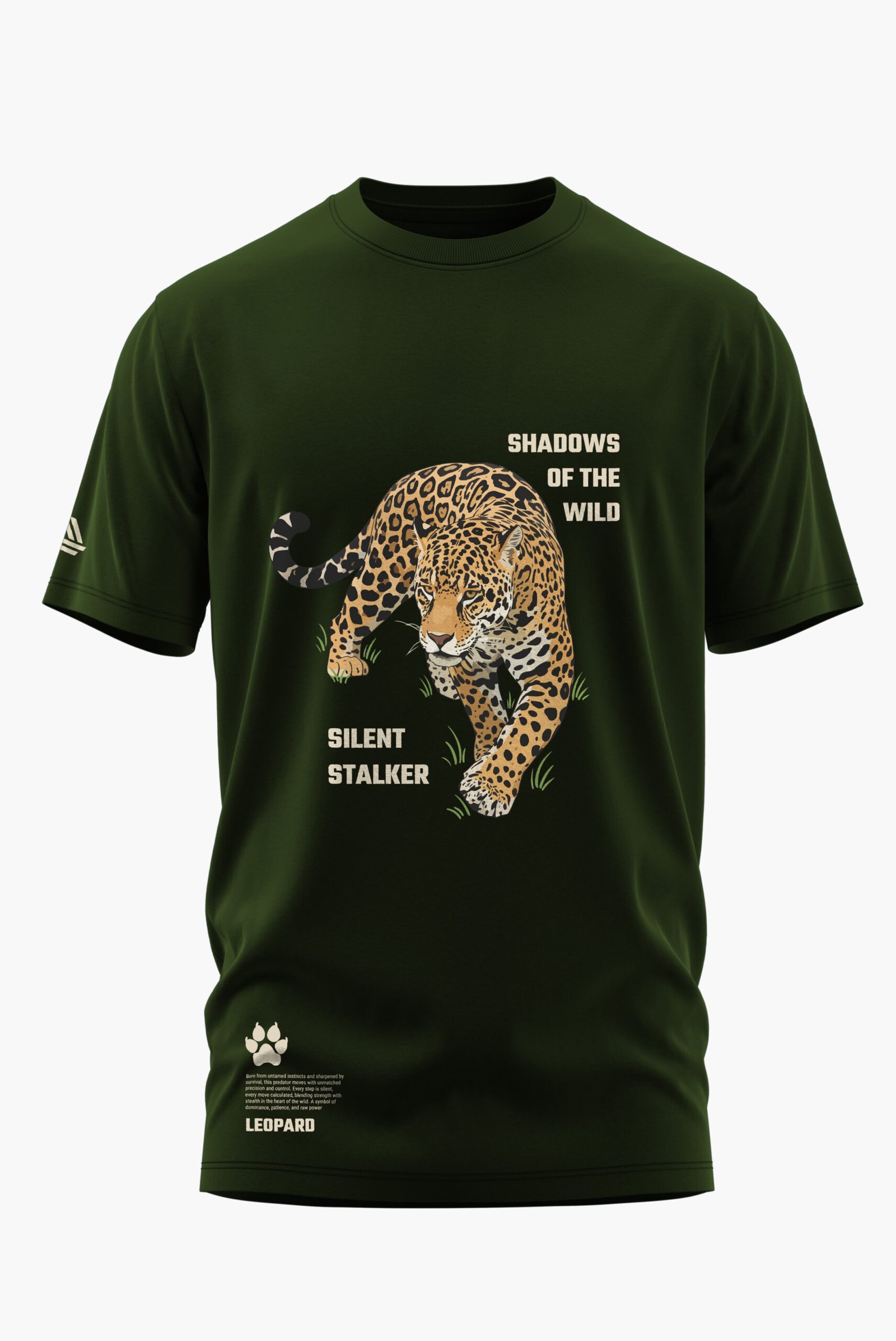 LEOPARD STEALTH COTTON T-SHIRT