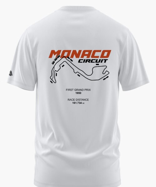 MONACO CIRCUIT COTTON T-SHIRT