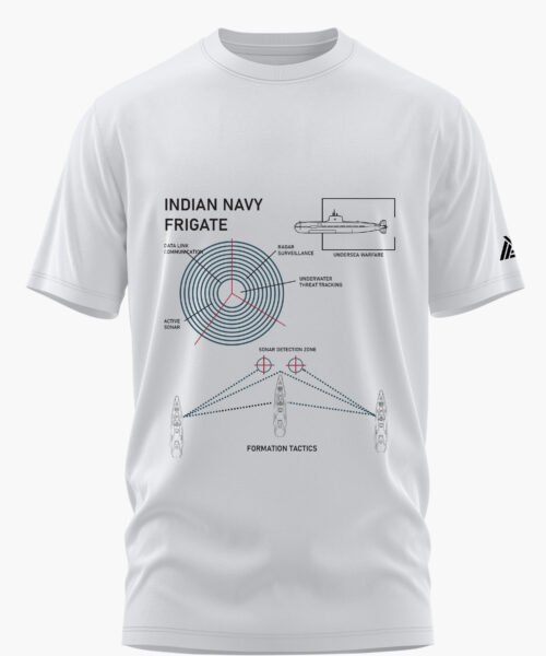NAVY FRIGATE COTTON T-SHIRT
