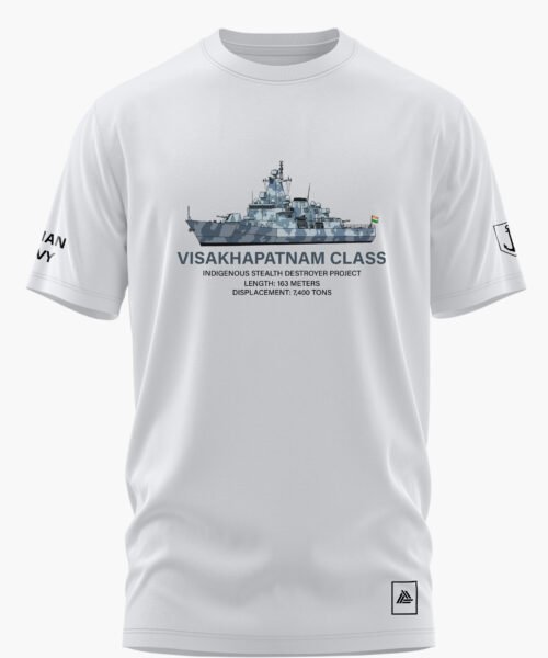 INS VISAKHAPATNAM  COTTON T-SHIRT
