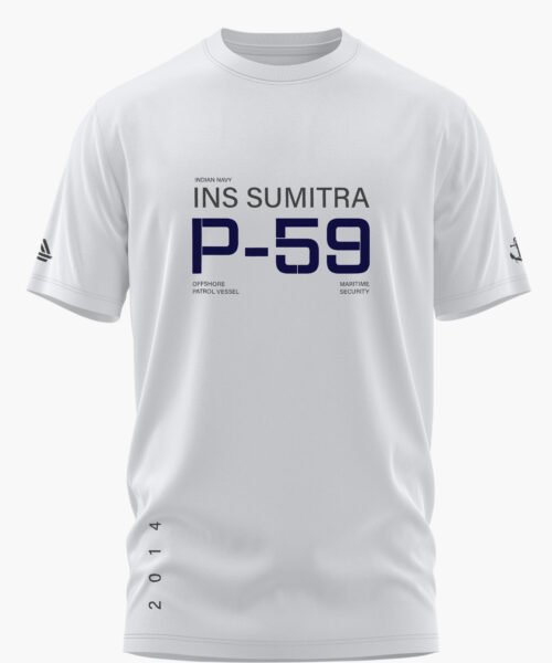 INS SUMITRA COTTON T-SHIRT