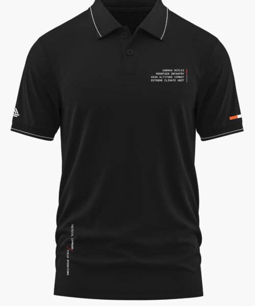 GORKHA RIFLES TACTICAL POLO T-SHIRT