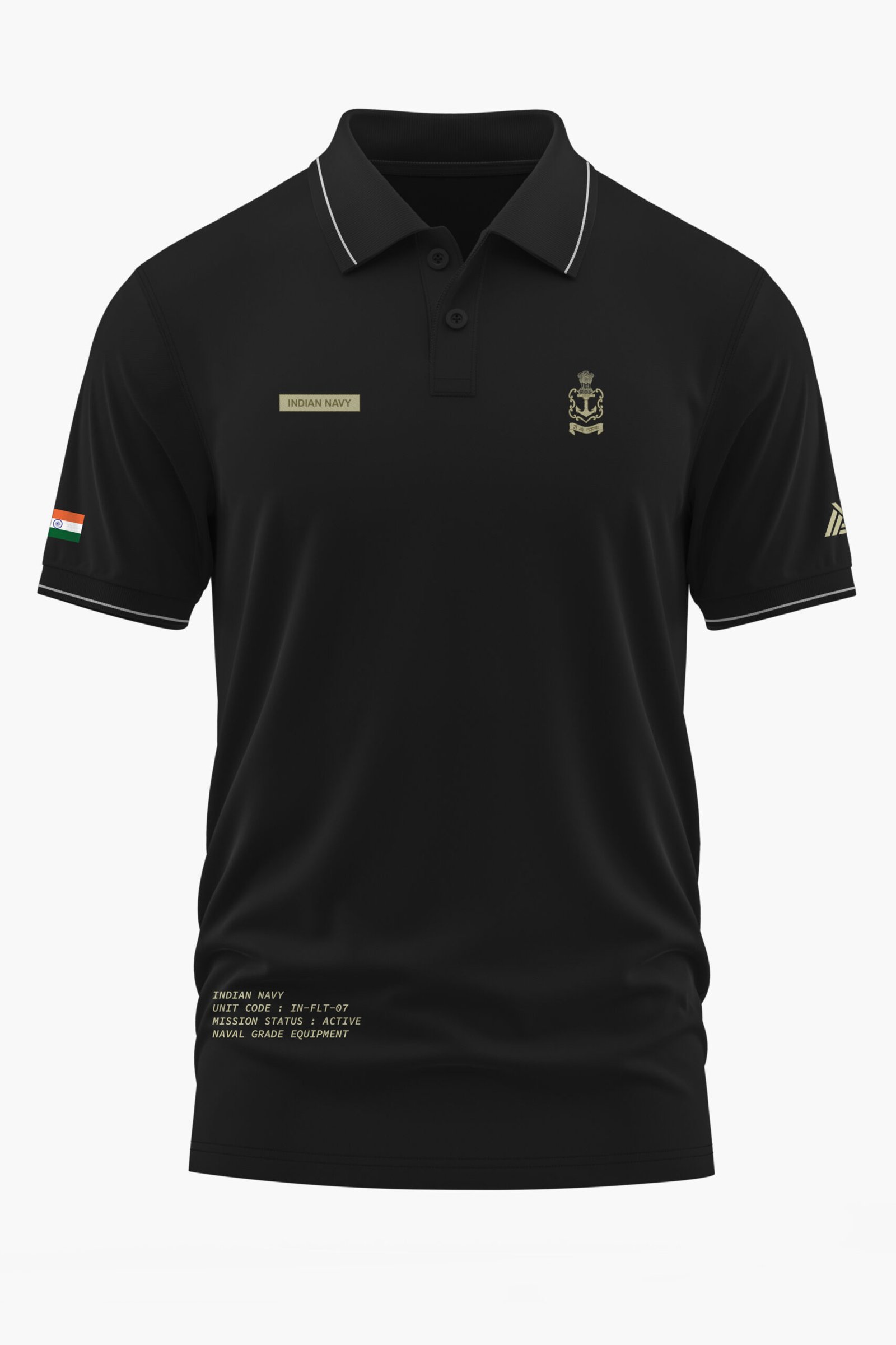 INDIAN NAVY TACTICAL POLO T-SHIRT