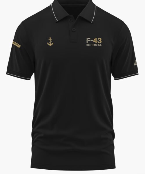 F-43 INS TRISHUL POLO T-SHIRT
