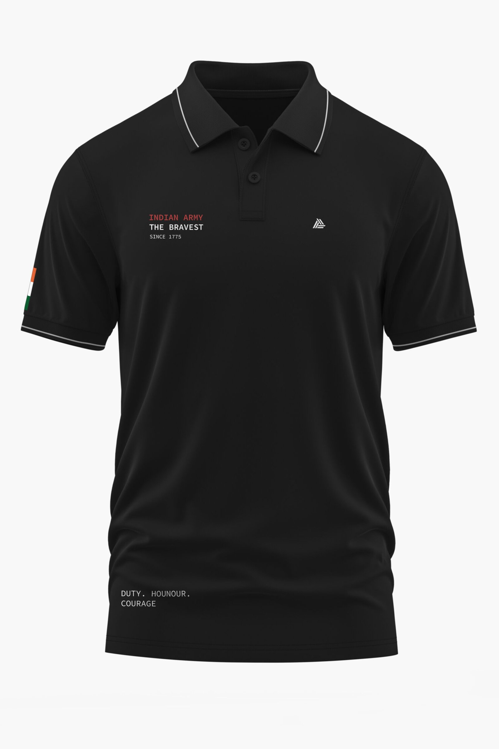 ARMY THE BRAVEST POLO T-SHIRT