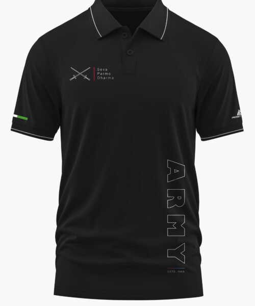 ARMY SERVICE BEFORE SELF POLO T-SHIRT