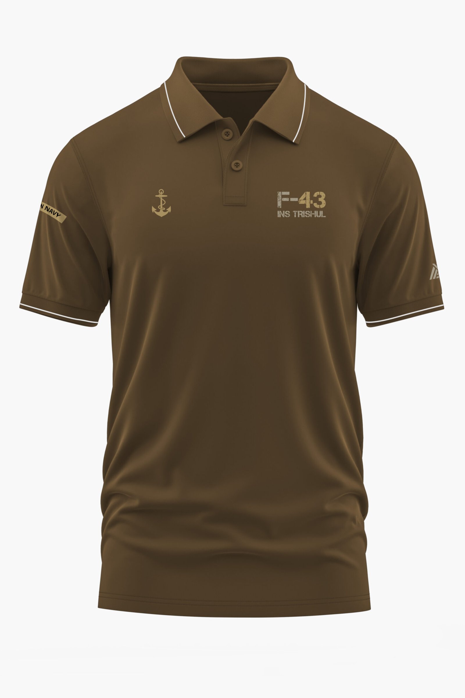 F-43 INS TRISHUL POLO T-SHIRT
