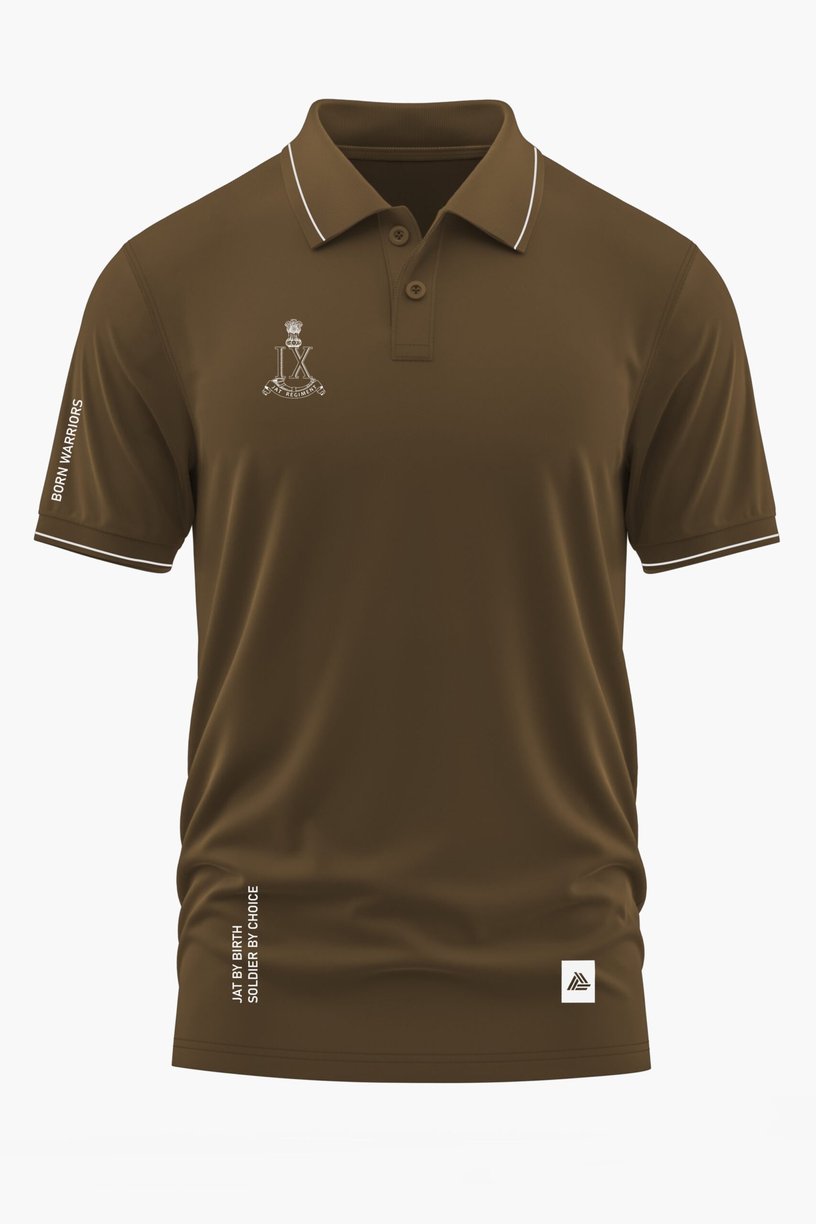 JAT BORN WARRIOR POLO T-SHIRT
