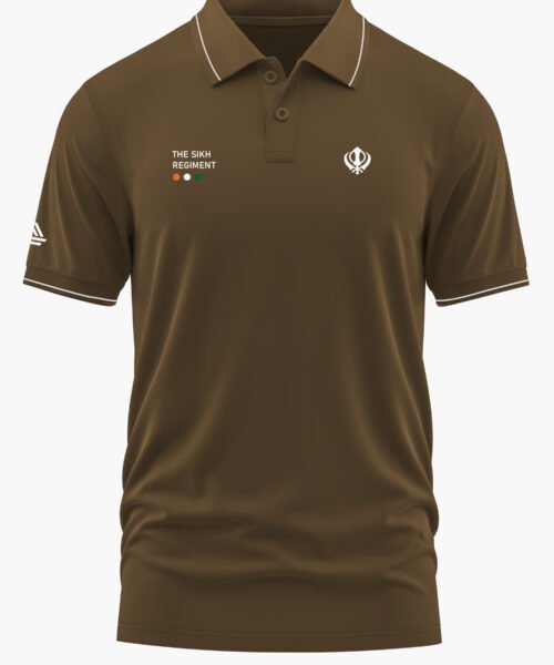 SIKH REGT. PRIDEPOLO T-SHIRT