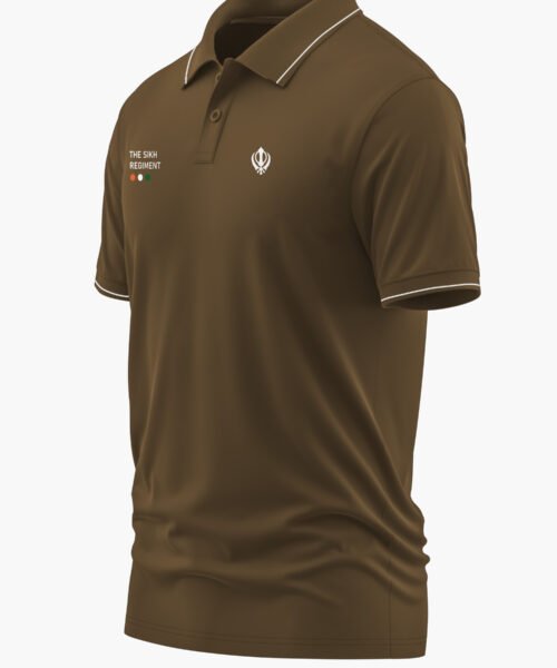 SIKH REGT. PRIDEPOLO T-SHIRT