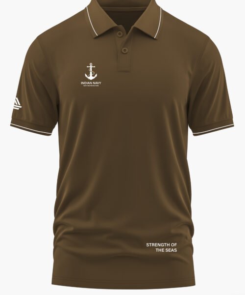 INDIAN NAVY MARITIME PROTECTORS POLO T-SHIRT