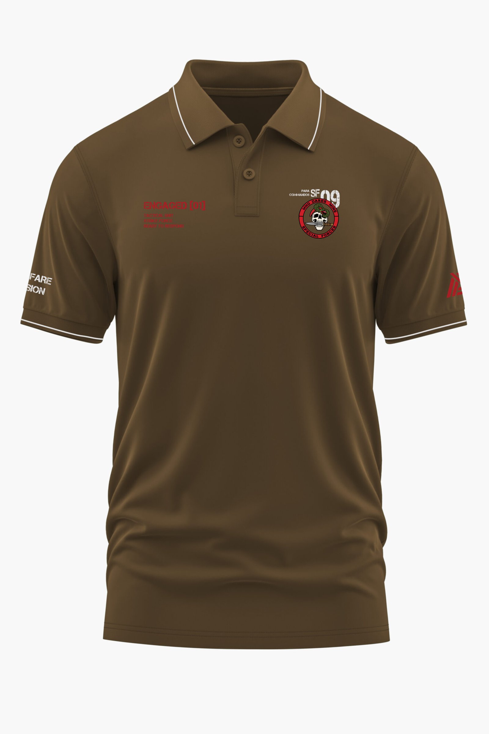 SHADOW OPS ACTIVATED POLO T-SHIRT