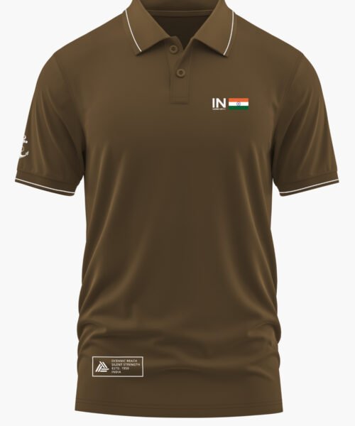 INDIAN NAVY CORE POLO T-SHIRT
