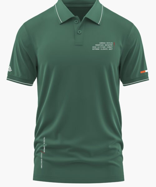 GORKHA RIFLES TACTICAL POLO T-SHIRT