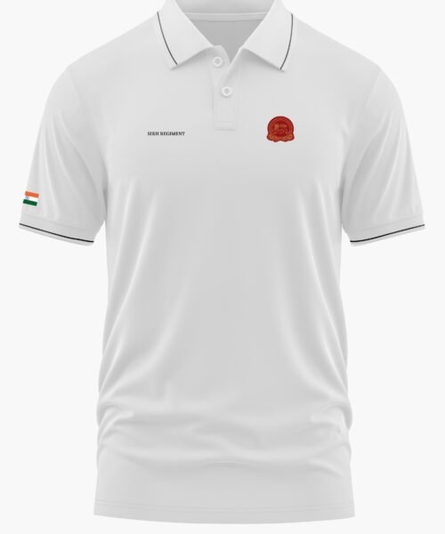 SIKH REGIMENT HERITAGE POLO T-SHIRT