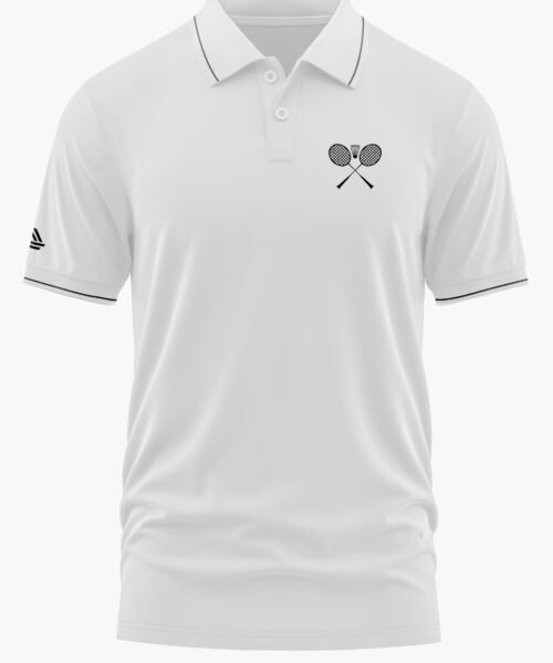 THE HERITAGE RACKET POLO T-SHIRT