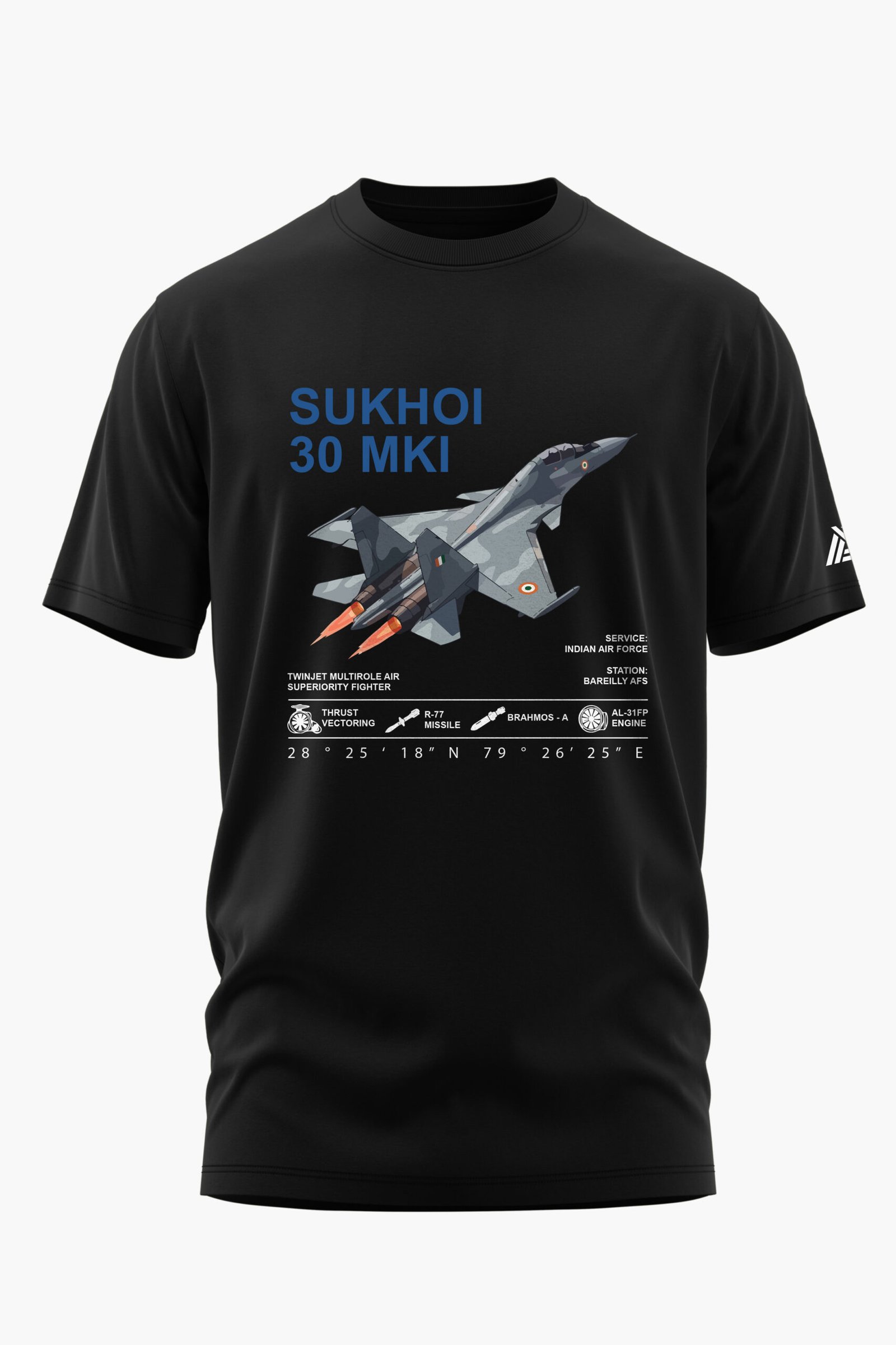 SU-30MKI SUPERIORITY COTTON T-SHIRT