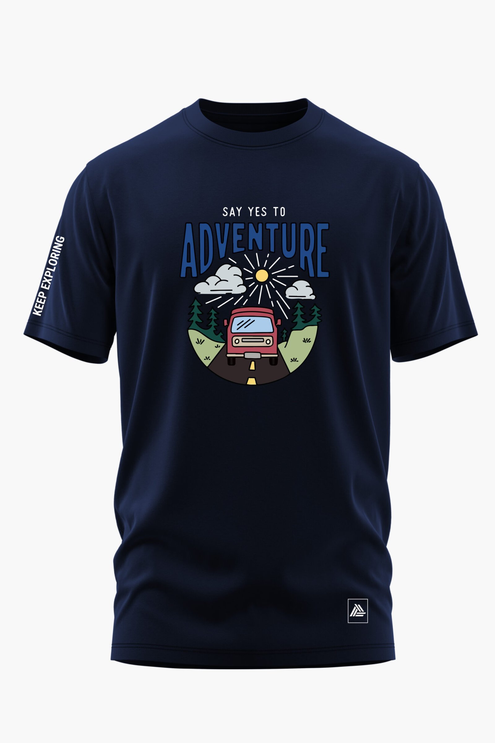 SAY YES TO ADVENTURE COTTON T-SHIRT