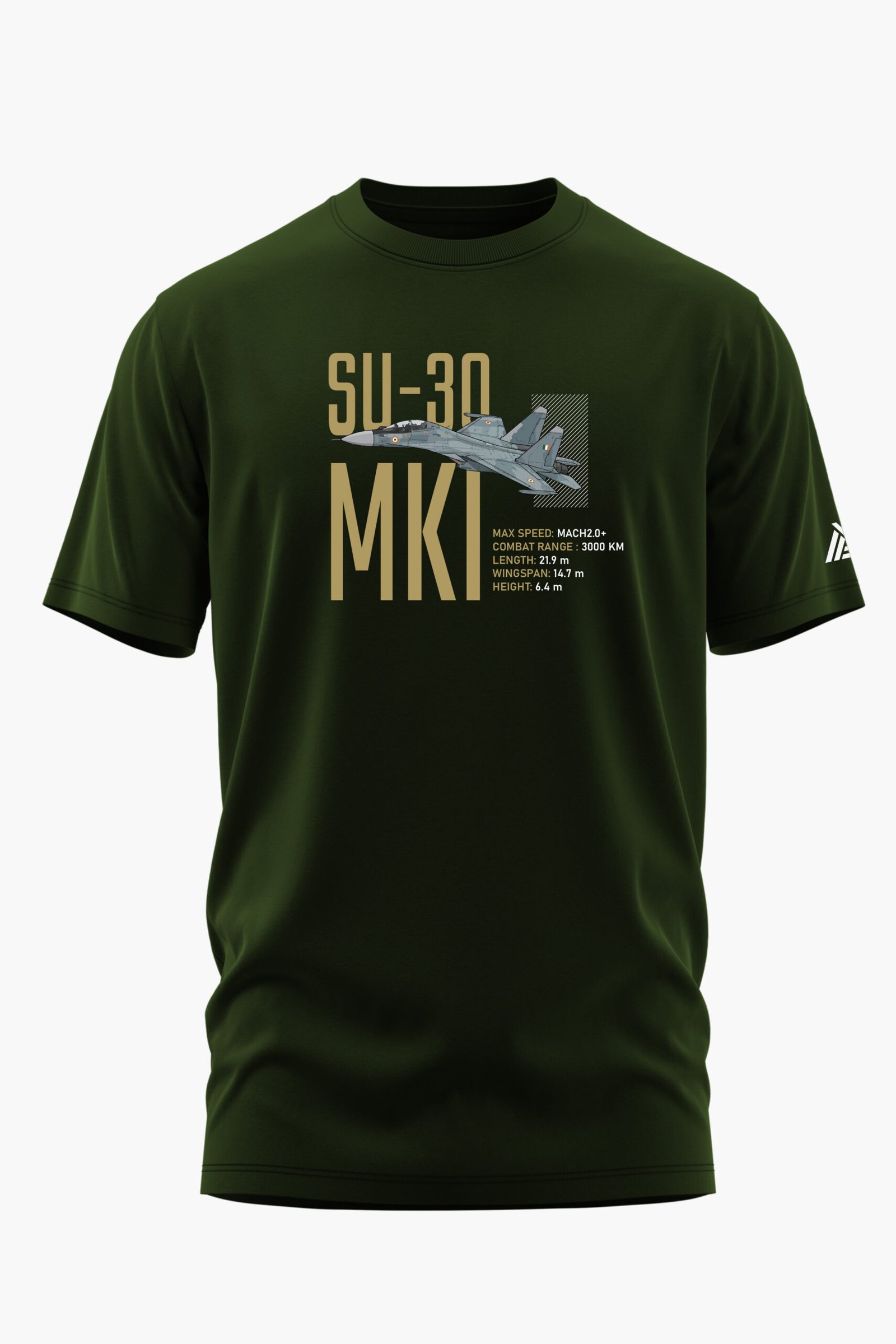 SU-30 MKI TECHNICAL SPEC COTTON T-SHIRT