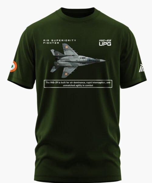 MIG-29 UPG AIR SUPERIORITY COTTON T-SHIRT