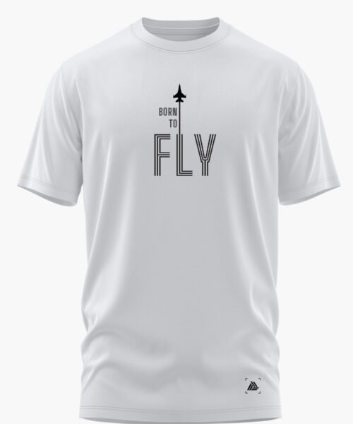 BORN TO FLY COTTON T-SHIRT
