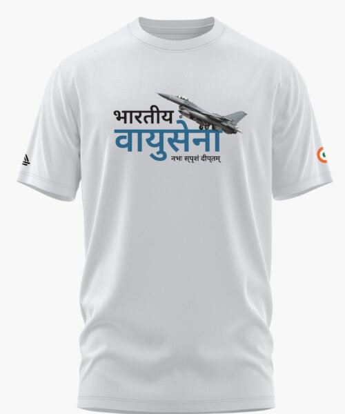BHARATIYA VAYUSENA COTTON T-SHIRT