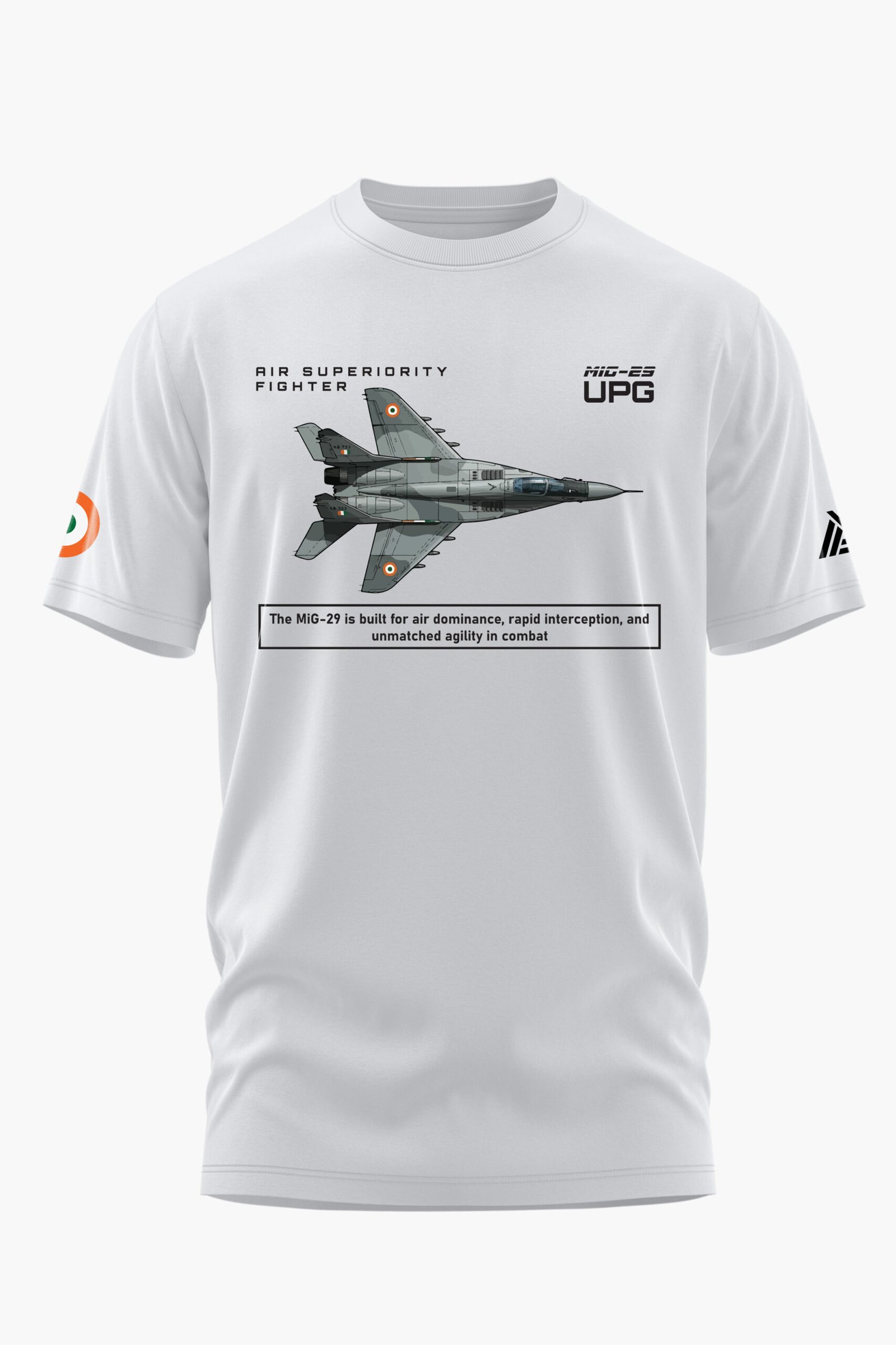 MIG-29 UPG AIR SUPERIORITY COTTON T-SHIRT
