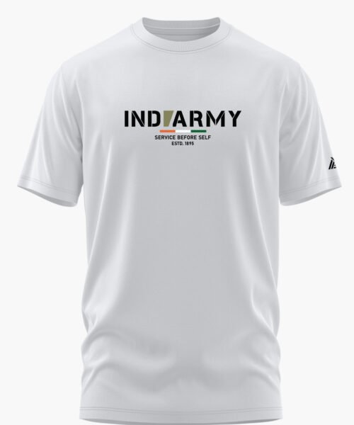 INDIAN ARMY ESTD 1895 COTTON T-SHIRT