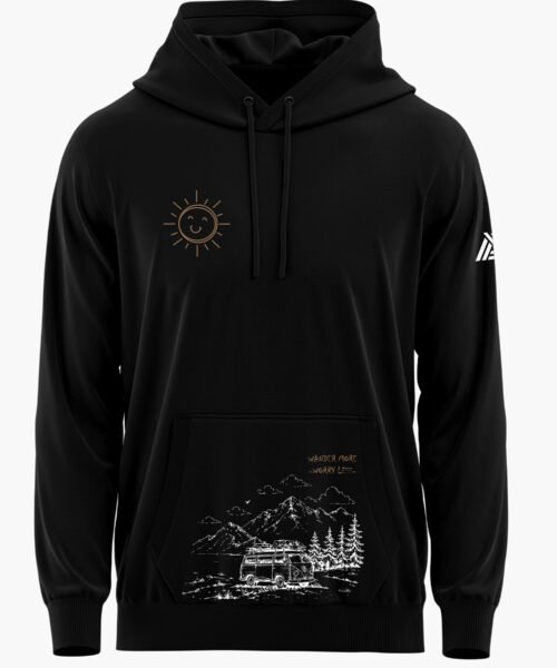 WANDER MORE WORRY LESS PREMIUM HOODIE
