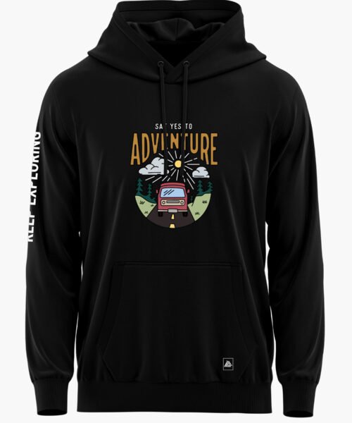 SAY YES TO ADVENTURE PREMIUM HOODIE