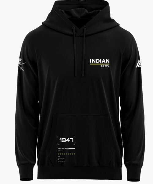 SERVE WITH PRIDE - INDIAN ARMY PREMIUM HOODIE